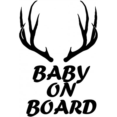  4''   Baby On Board  Décalque Vinyle Achetez en 2 Recevez 3ieme Gratuit